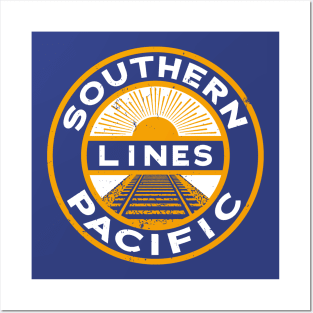 SOUTHERN PACIFIC LINES Posters and Art